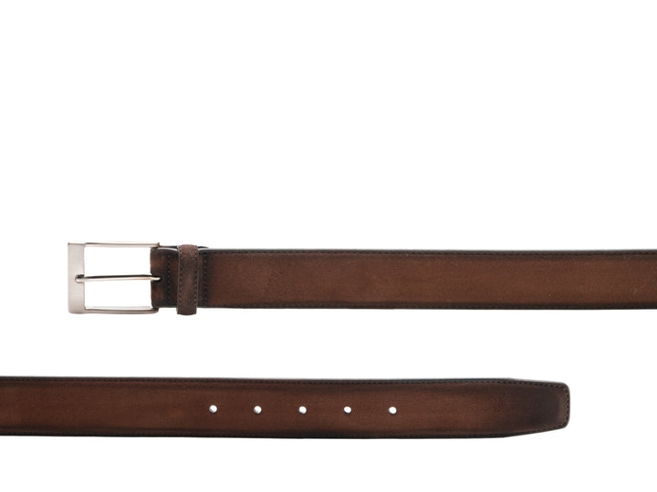 Telante Mid-Brown Suede Belt