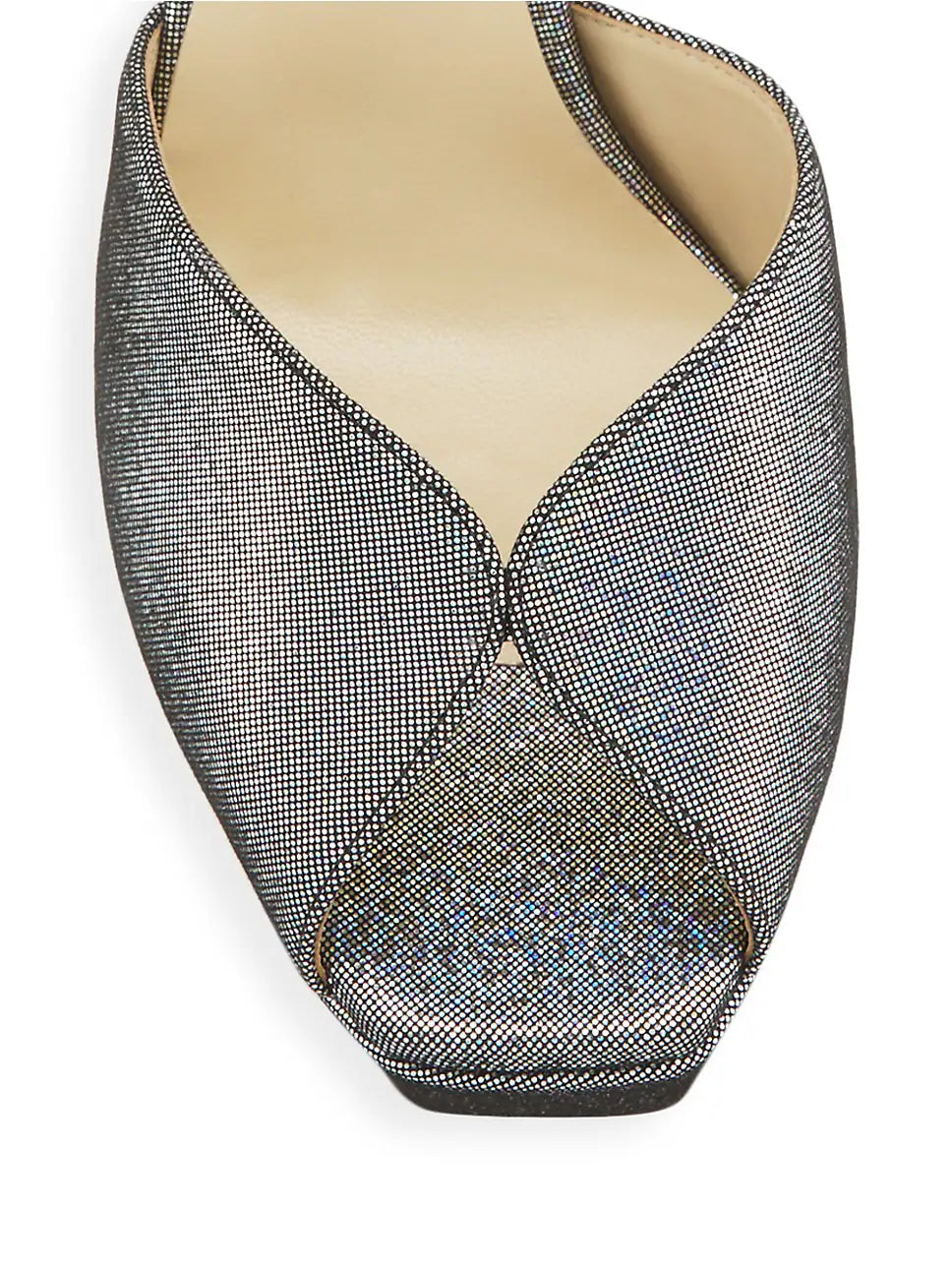 Sacaria Heel in Silver