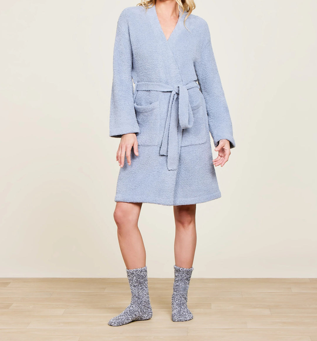 CozyChic Solid Robe in Moonbeam