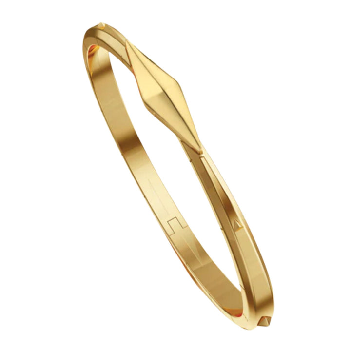 “Points North” 18K Yellow Gold Cuff