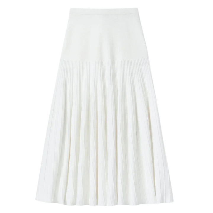 Responsible Matte Crepe Ottoman Stitch Skirt