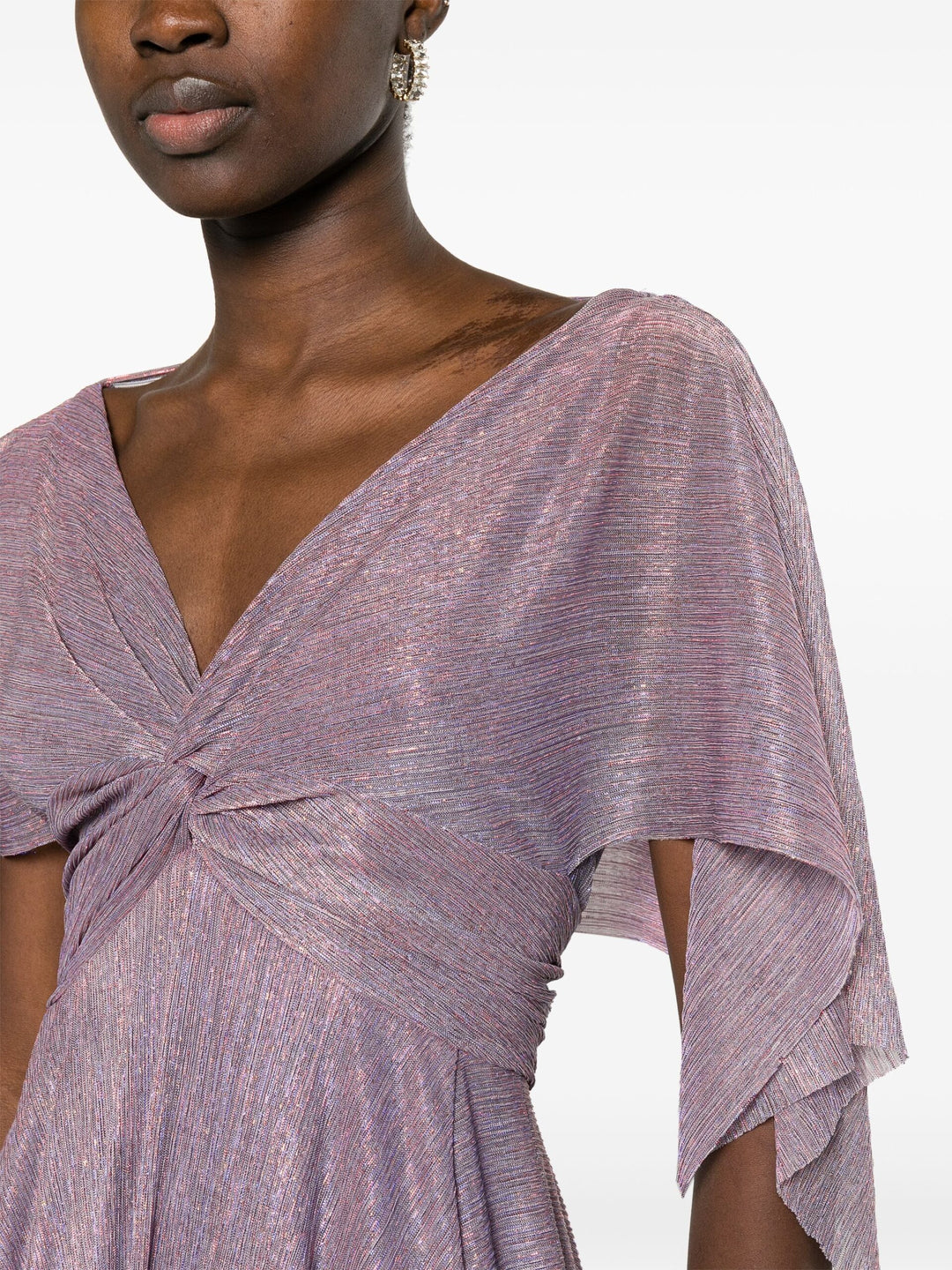 Iridescent Voile Dress