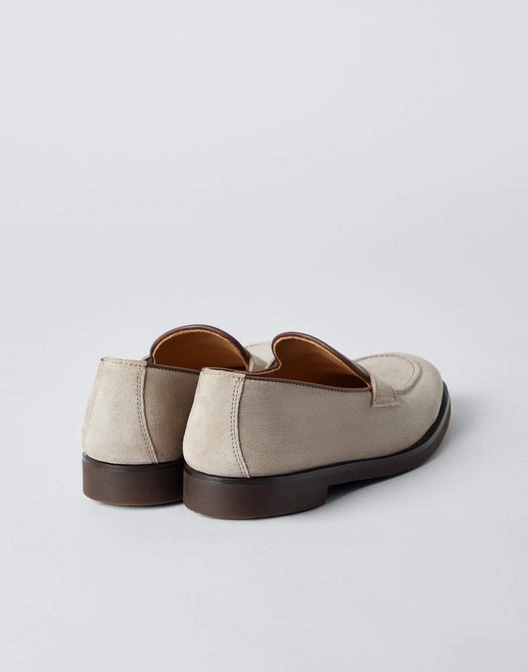 Suede Loafers