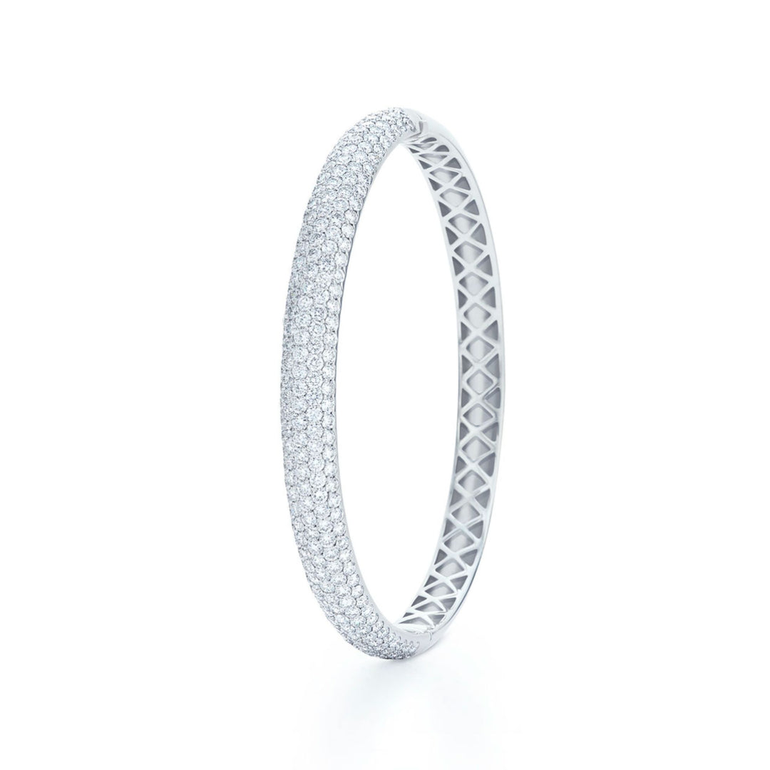 MOONLIGHT 5-ROW DIAMOND BANGLE