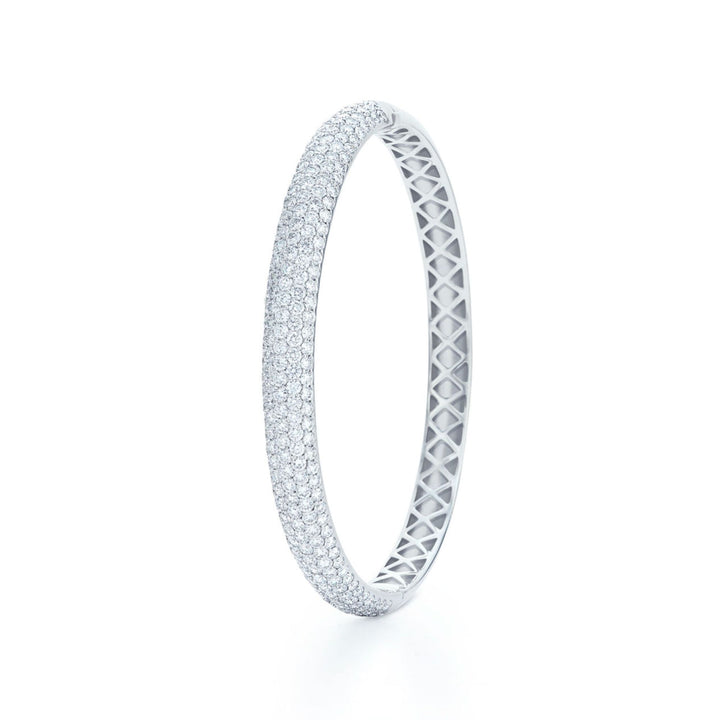 Moonlight 5-Row Diamond Bangle