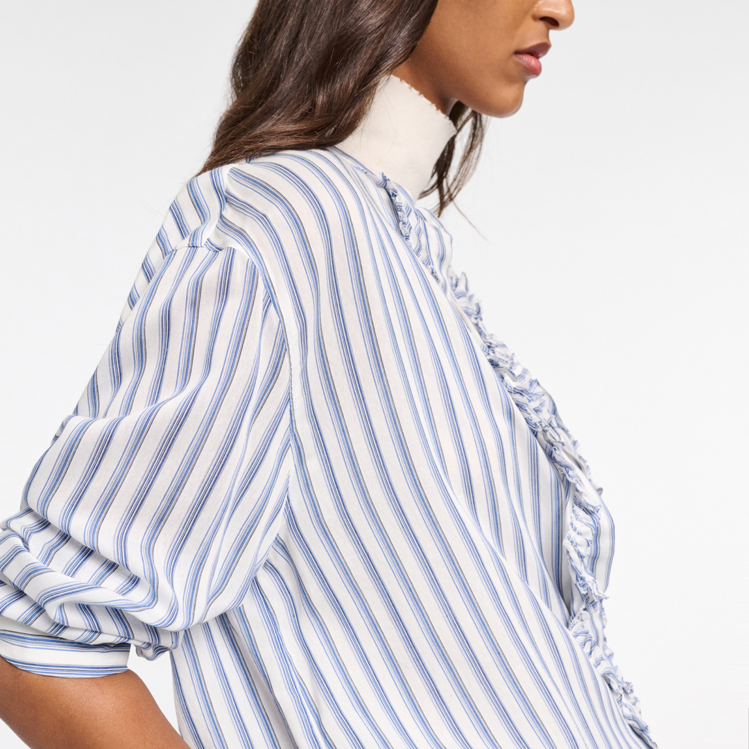 COOL STRIPE blouse