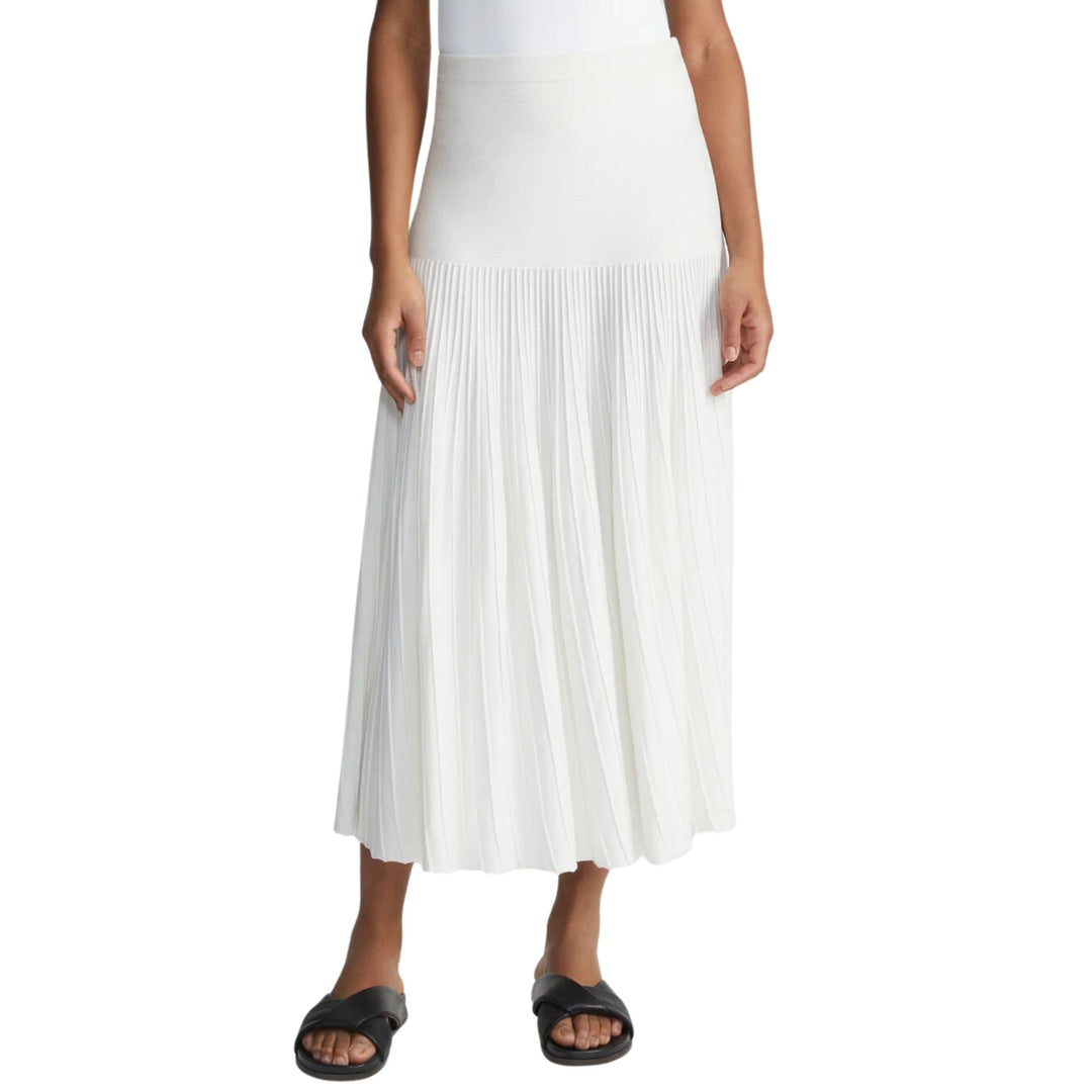 Responsible Matte Crepe Ottoman Stitch Skirt