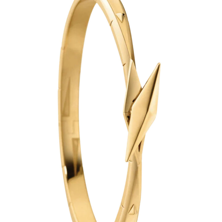 “Points North” 18K Yellow Gold Cuff