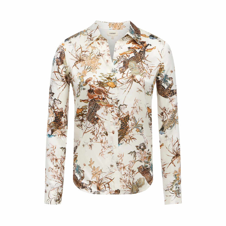 Tyler L/S Blouse - Ecr Mt Tapestry Jungle