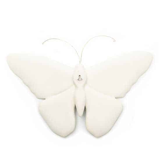 Sterling Check Enamel Butterfly