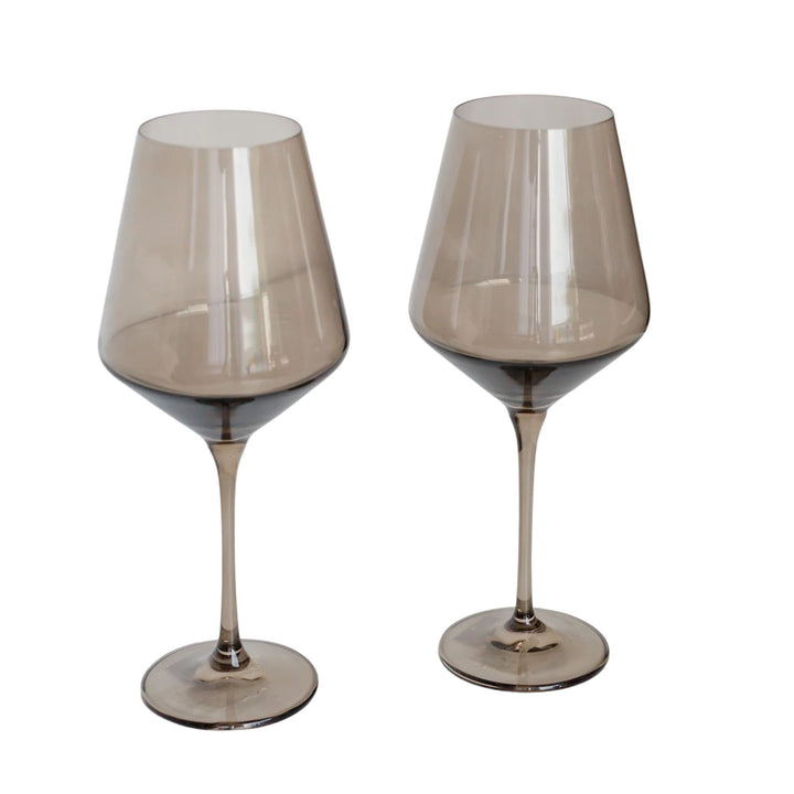 Stemware Amber Smoke