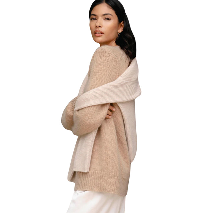 Cashmere Kate V-Neck in Caramel