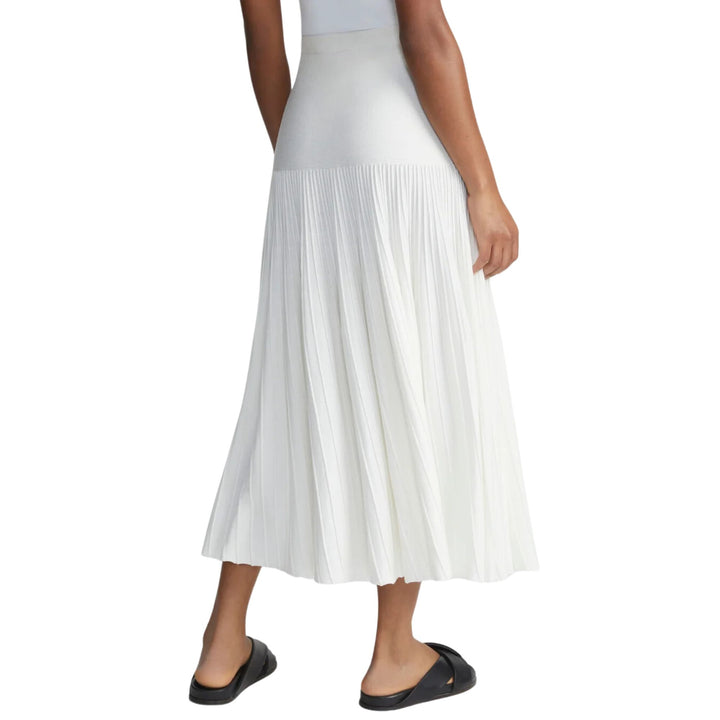 Responsible Matte Crepe Ottoman Stitch Skirt