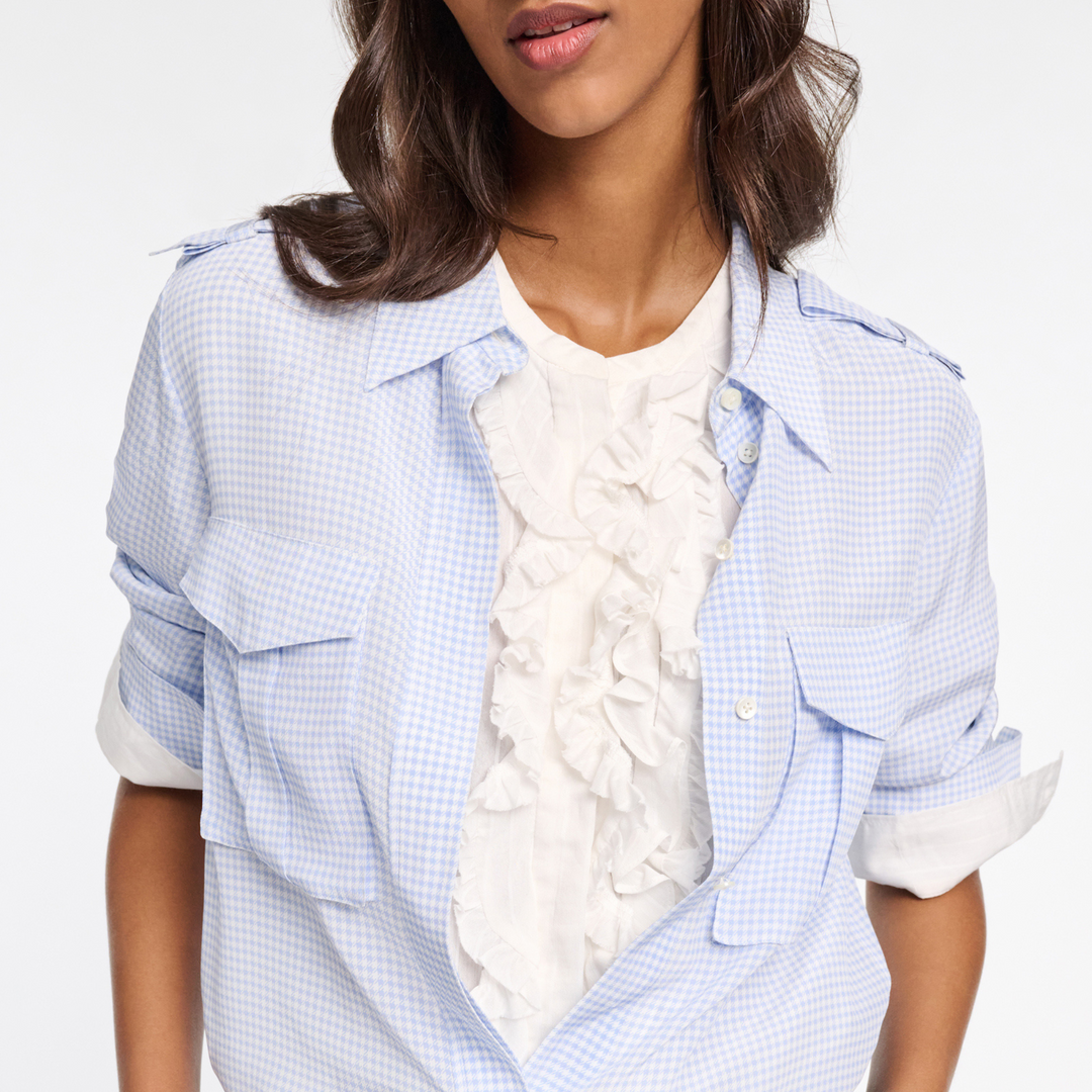 VICHY LOVE blouse