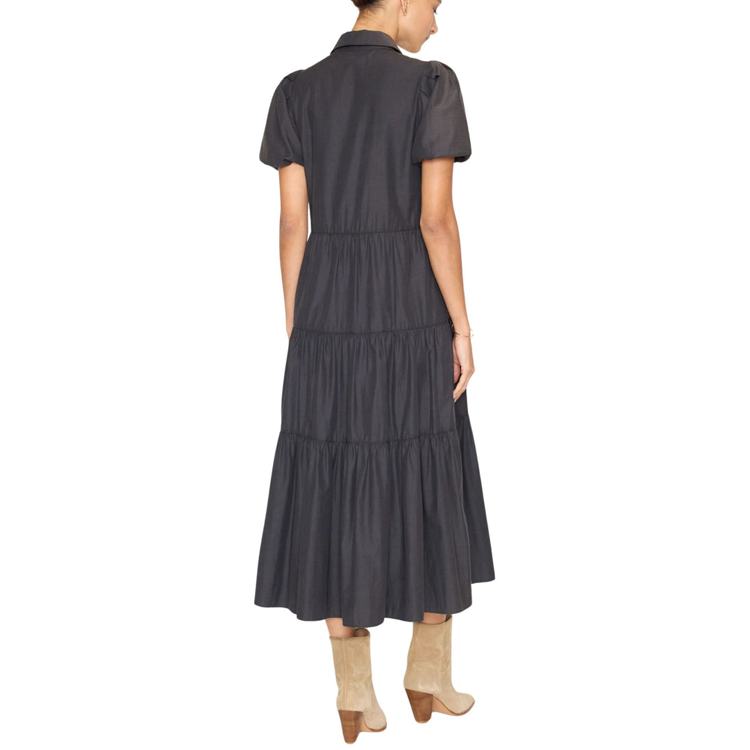 Havana Dress In Washed Black