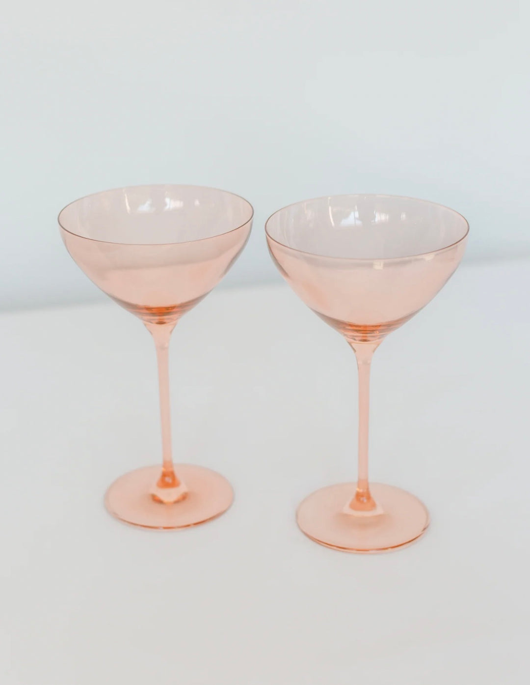 Blush Martini Glass