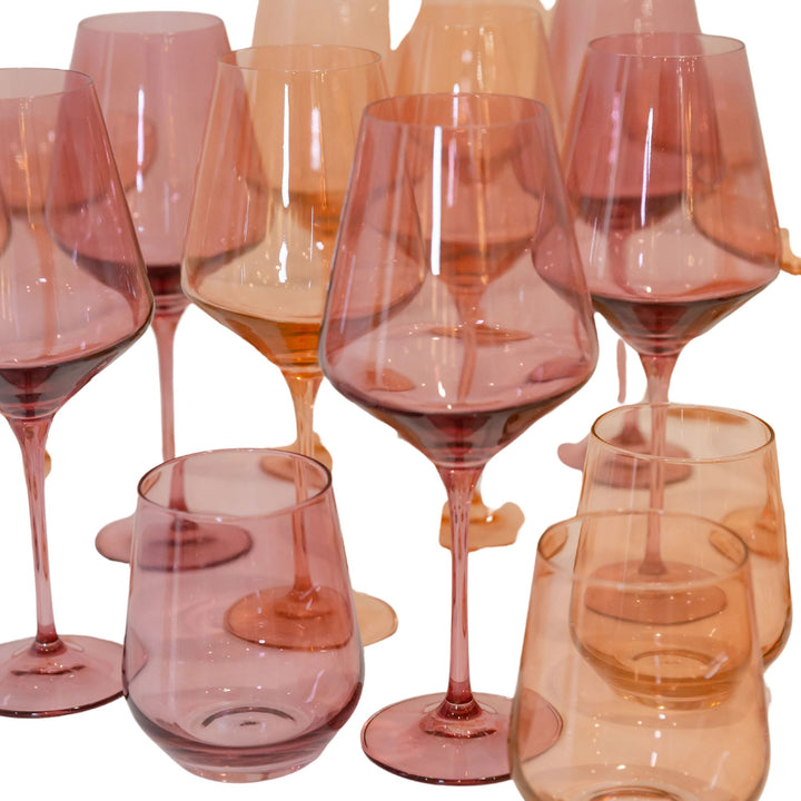 Stemware In Rose