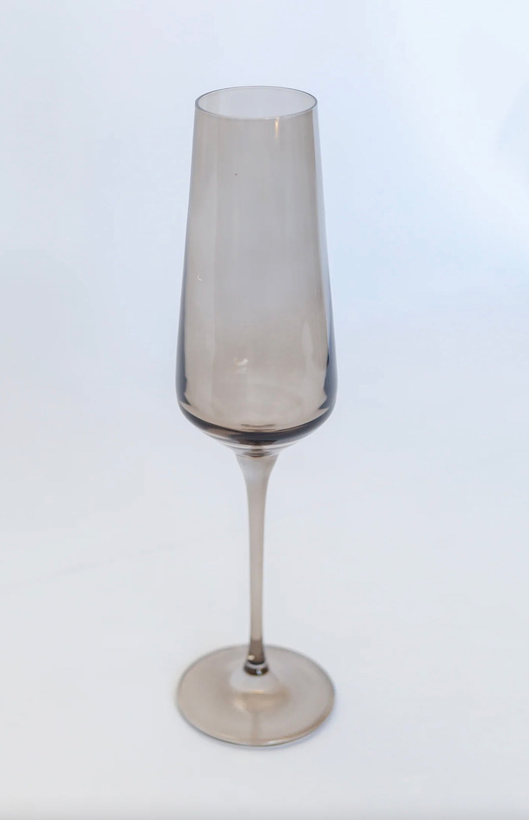 Champagne Flute Gray Smoke