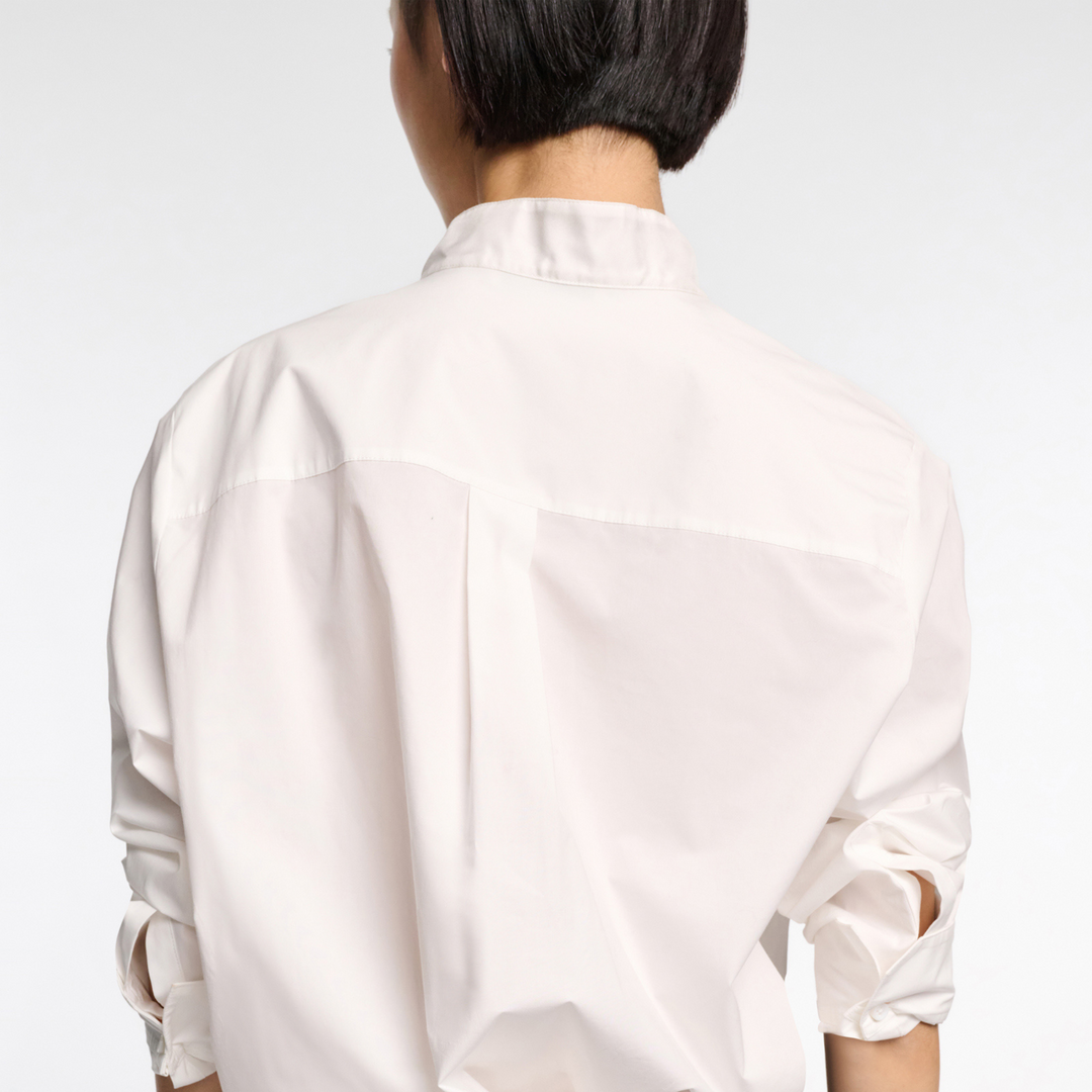 POPLIN POWER blouse - Pure White