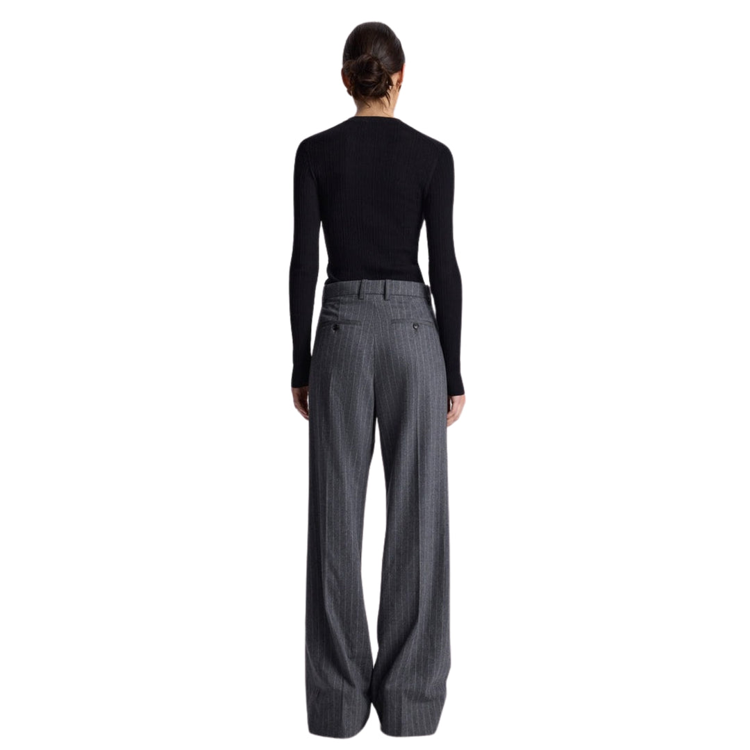 ALC Charles pant in Grey Melange 4