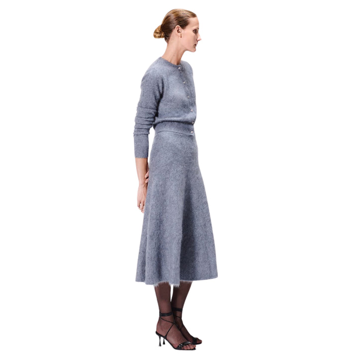 ADAM LIPPES Muriel Skirt in Brushed Cashmere