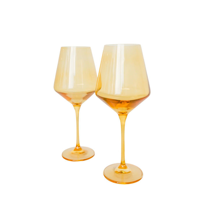 Stemware - Yellow