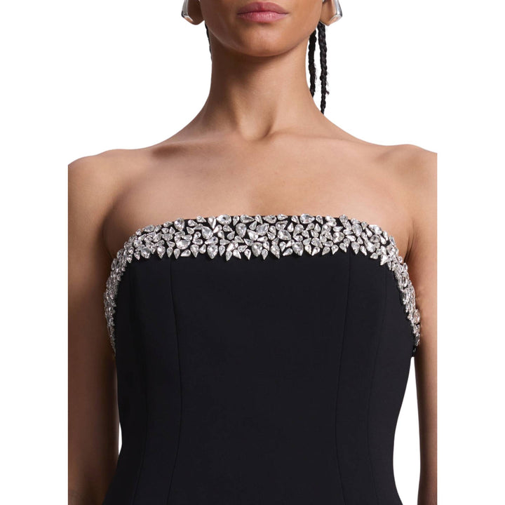 Elsie Strapless Embellished Mini Dress