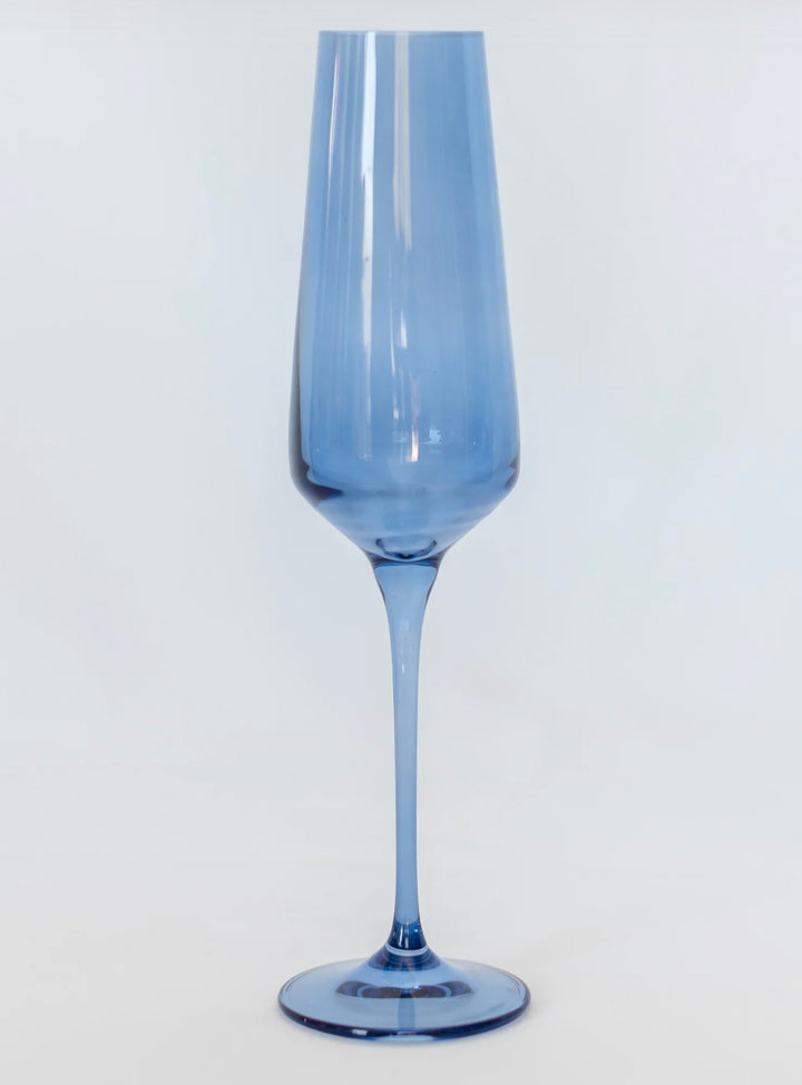 Champagne Flute Cobalt