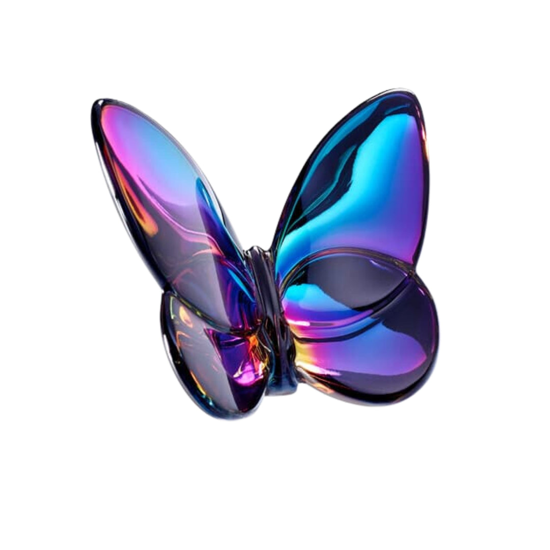 Baccarat Papillon Lucky Butterfly Blu Scarabee