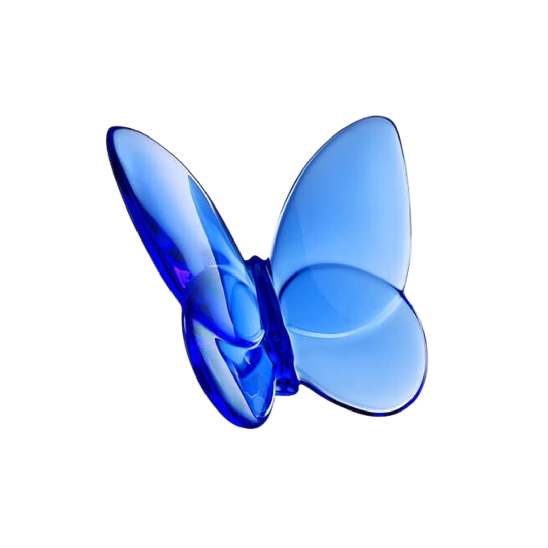 Baccarat Papillon Lucky Butterfly Blue