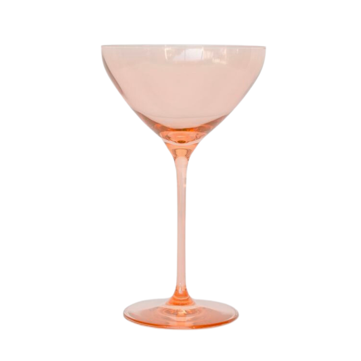 Blush Martini Glass