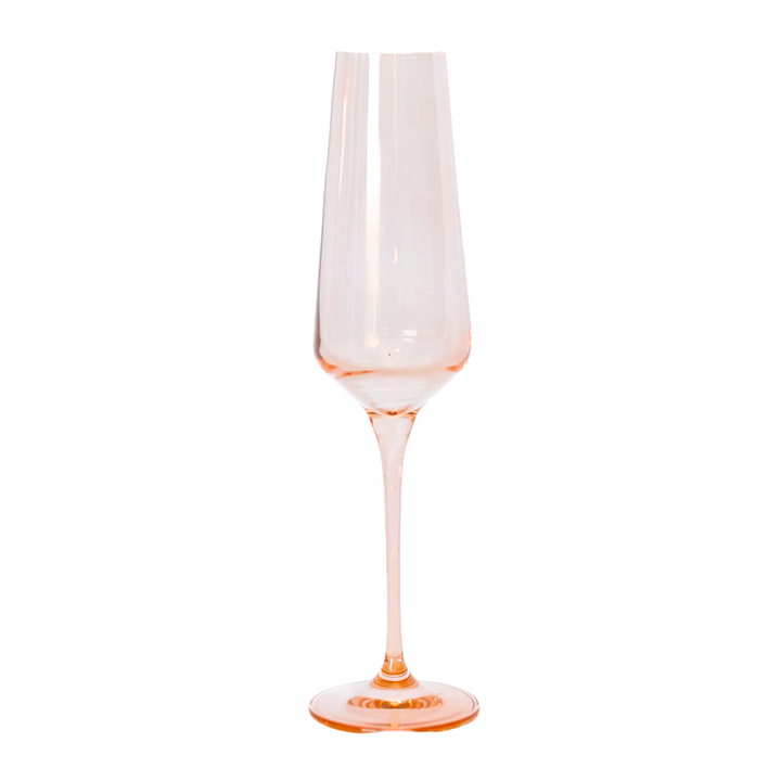 Champagne Flute Blush Pink