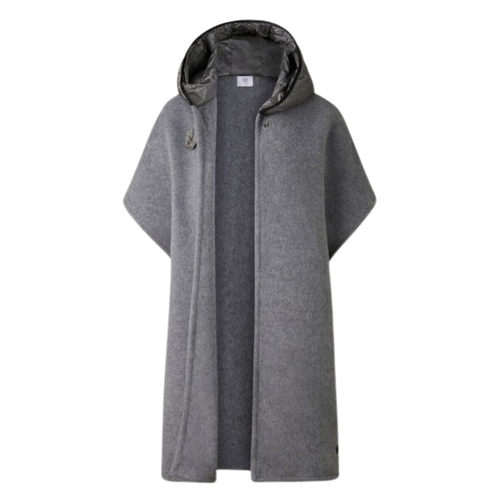 Bogner Nilla Cape in Grey Melange