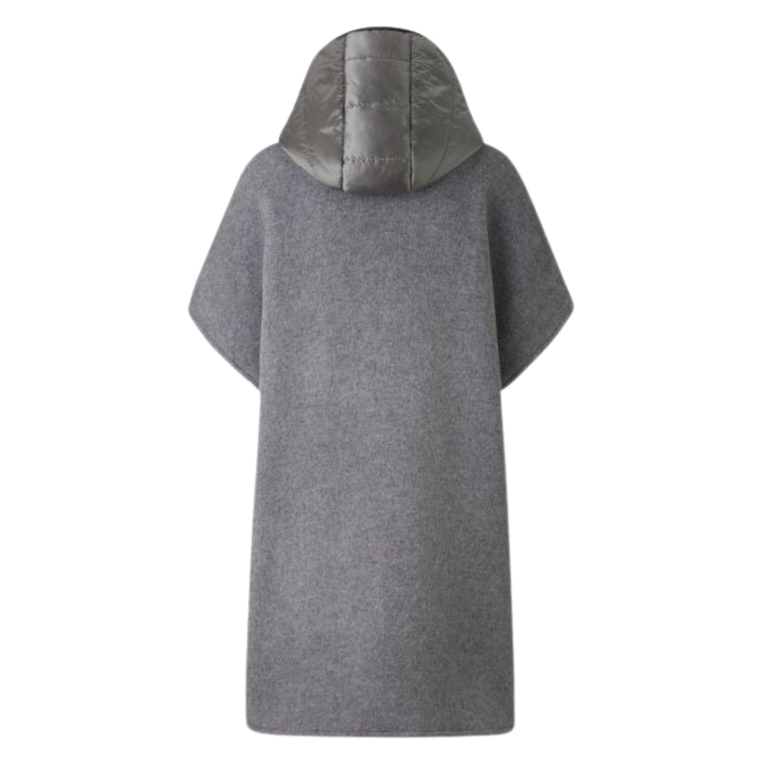 Bogner Nilla Cape in Grey Melange