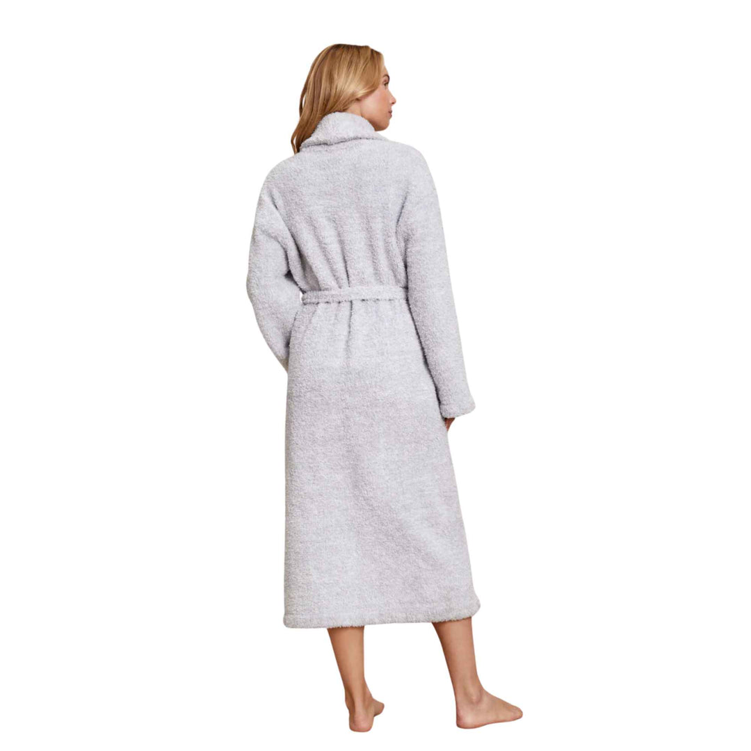 CozyChic Adult Robe - Ocean/White