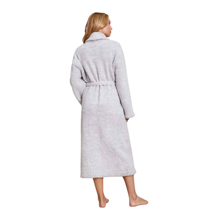 CozyChic Adult Robe - Ocean/White