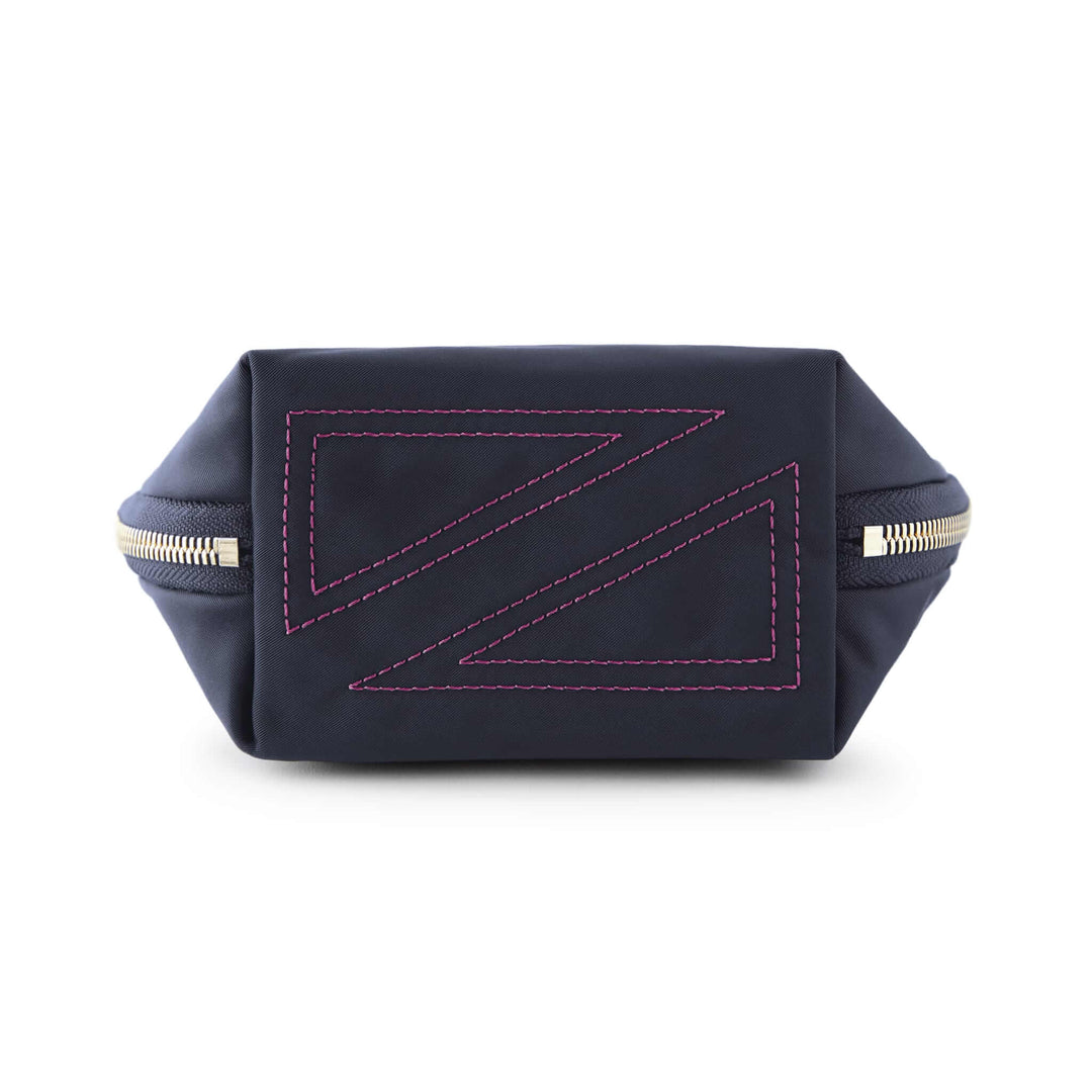 Everyday Cosmetic Bag Navy/Pink