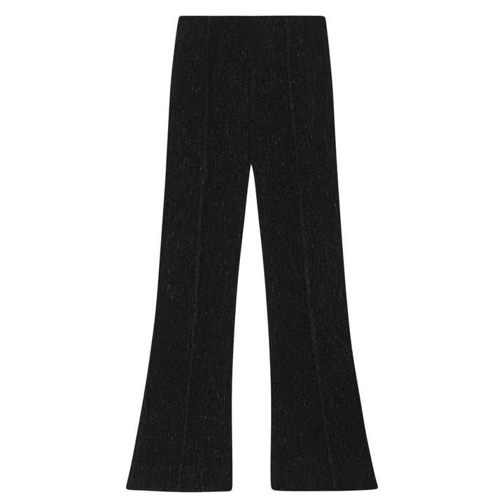 Viscose Stretch Crepe Flared Pants