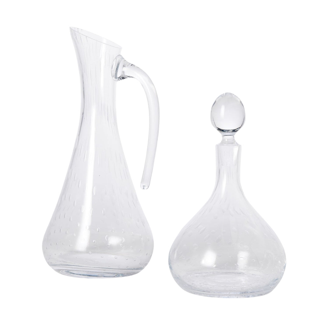 Global Views Seeded Decanter in Tall