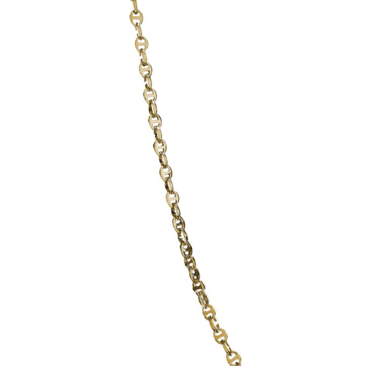 Open-Link Yellow Gold 18" Necklace