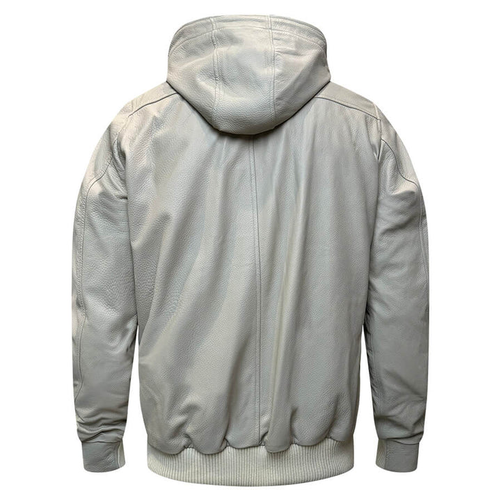 Deerskin Hoodie Short Jacket