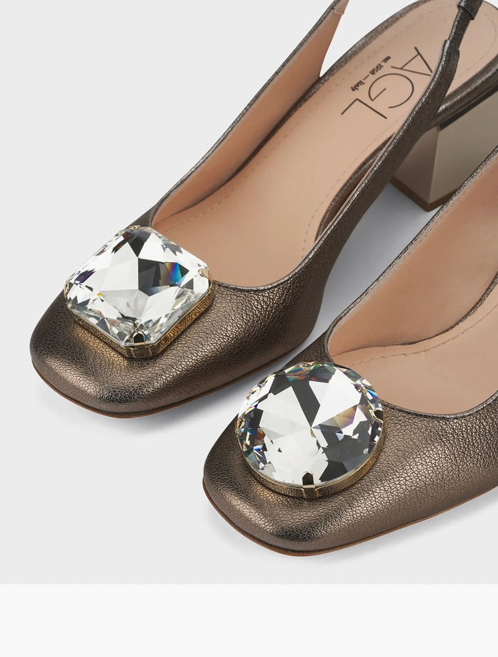 Angie SB Crystal Slingback