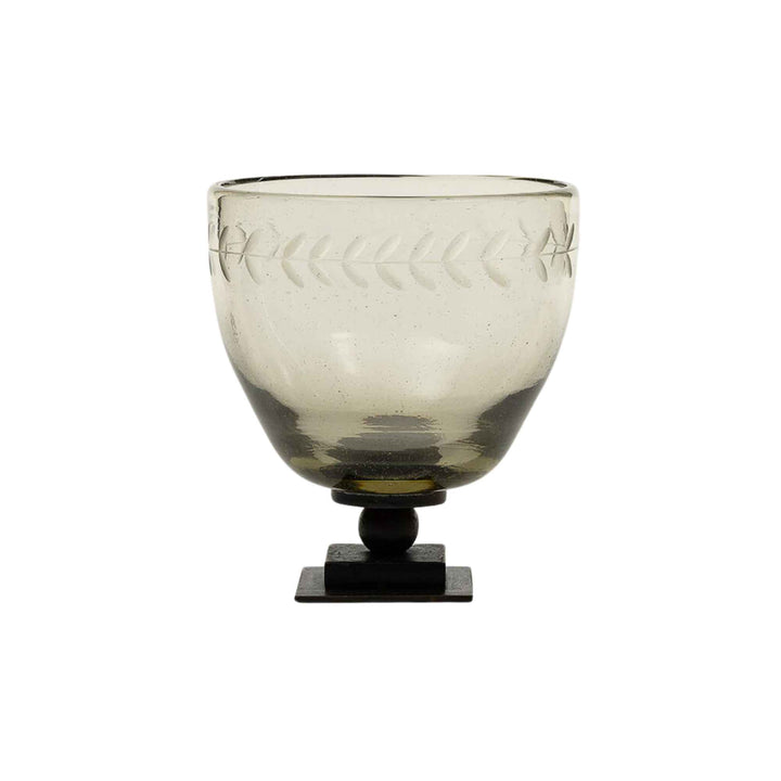 Mama-Cita Bowl - Etched with Iron Stand