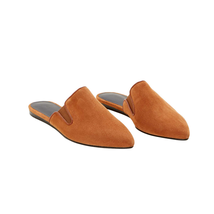 Suede Mule