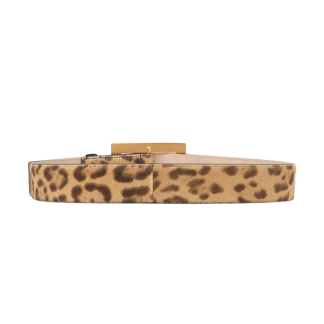 Arlie Leopard Print Pony Belt