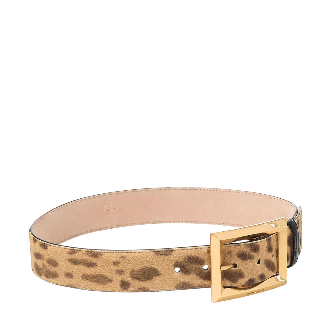 Arlie Leopard Print Pony Belt