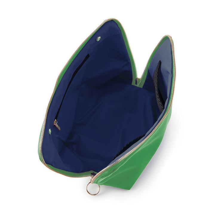 kusshi Signature Kelly Green Navy Fabric