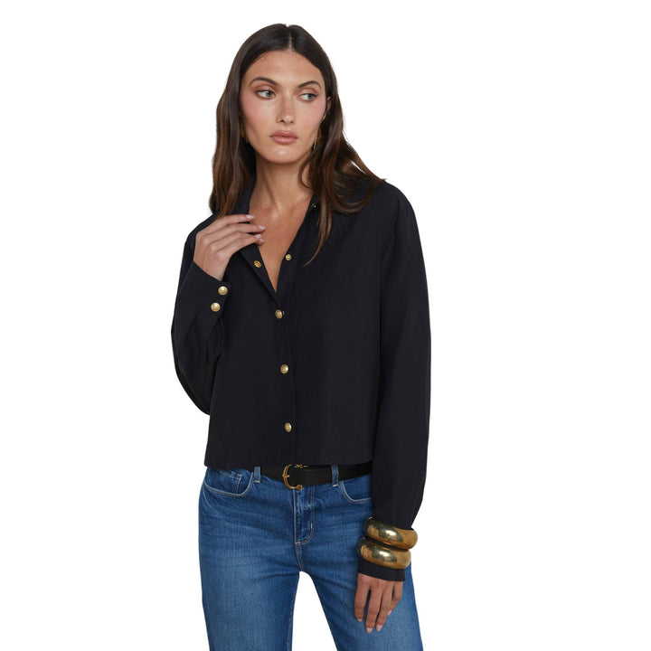 Cosette Crop Hi Down Shirt