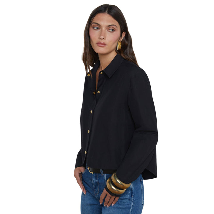 Cosette Crop Hi Down Shirt