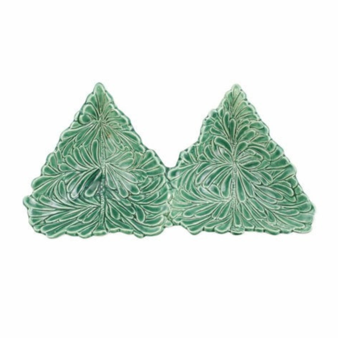 Lastra Holiday Figural Tree 2 Part Server